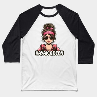 kayaking queen Baseball T-Shirt